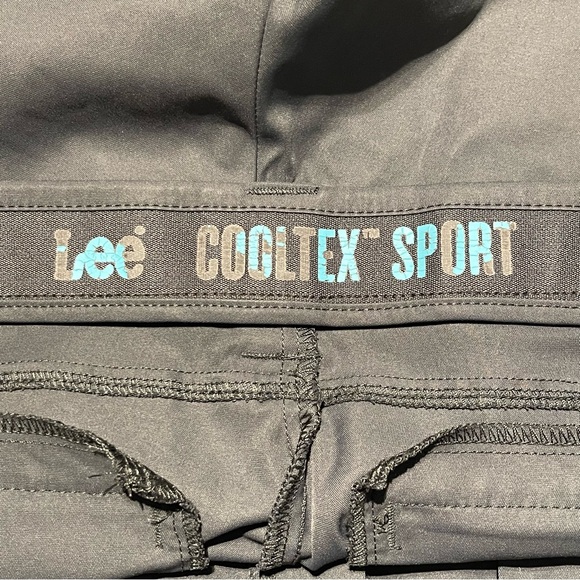 Lee Men’s Cooltex Sport Gray Shorts Size 36 Preowned - Picture 3 of 5